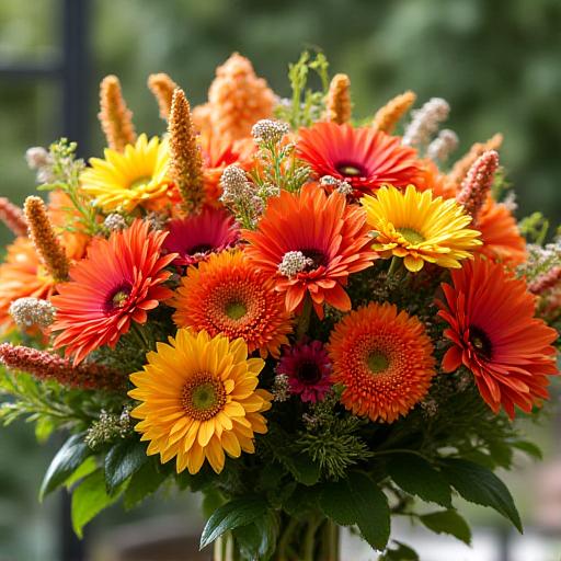 A vibrant, overflowing seasonal floral bouquet featuring local Texas blooms.